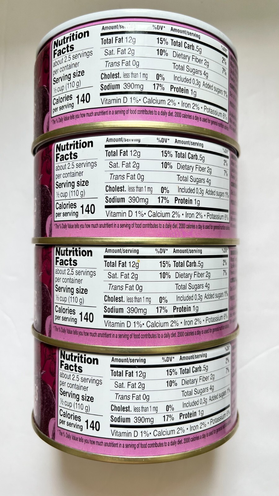 4 Packs Trader Joe’s GRECIAN STYLE EGGPLANT with Tomatoes & Onions 9.9 oz Each