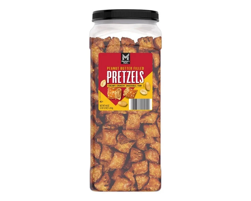 Member’s Mark Peanut Butter Filled Pretzels 44 oz Crunchy Snack