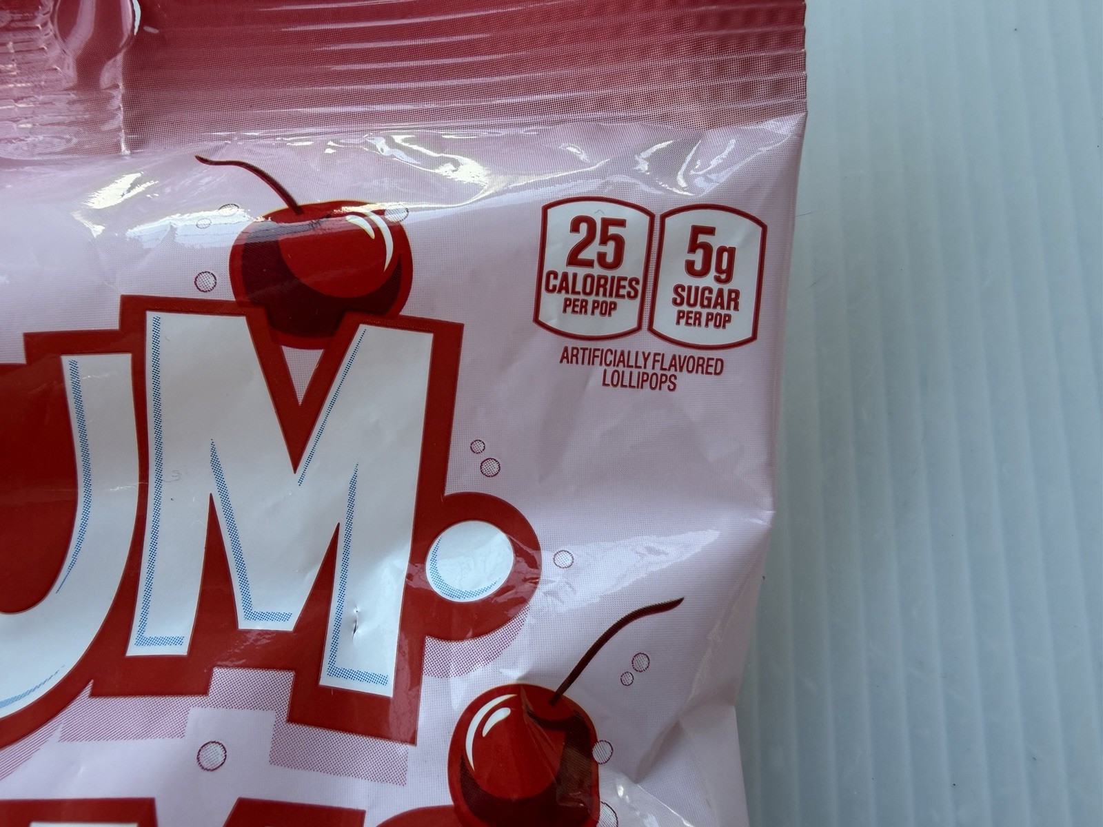 2pc Dum-Dums Shirley Temple Flavored Lollipops 3.5 Oz Bags Cherry Indv Wrap Pops