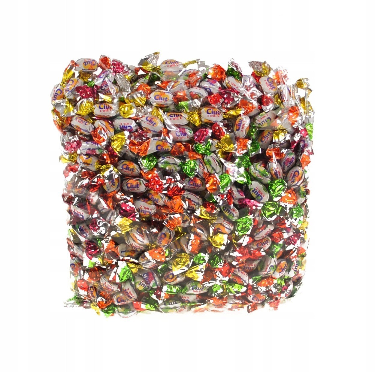 CIUT Fruit Flavour Powdered Small Candies Sweets With Vitamin C 1000g 1Kg