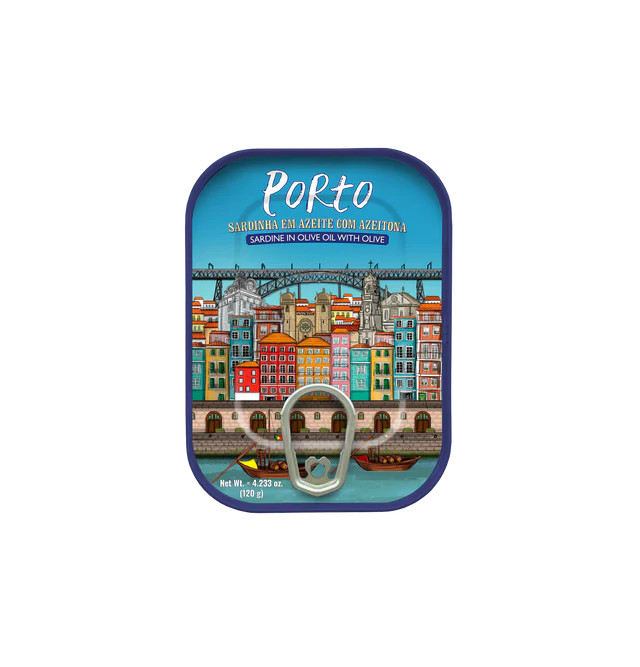 Fantastic World of the Portuguese Sardine, Sardine in Olive Oil w Olives – Porto