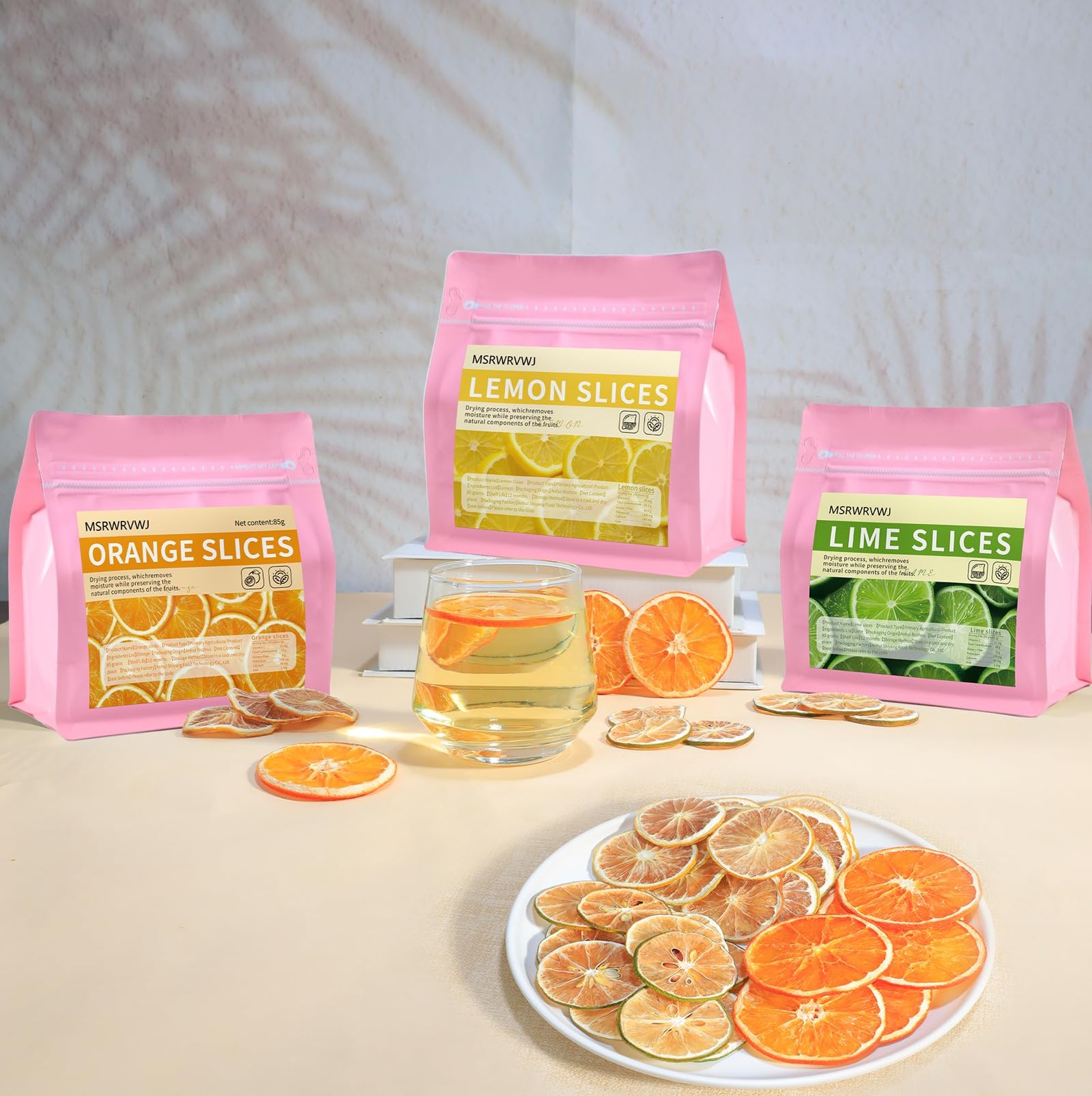 3-Packs Dried Lemon Lime And Orange Slices Set For Cocktail Fruit Tea Baking …