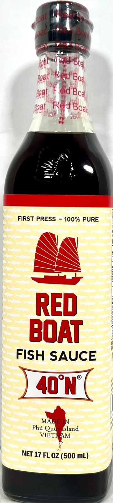 Red Boat Vietnamese Fish Sauce First Press 100% Pure Anchovy 17 oz~Exp 5/12/2026