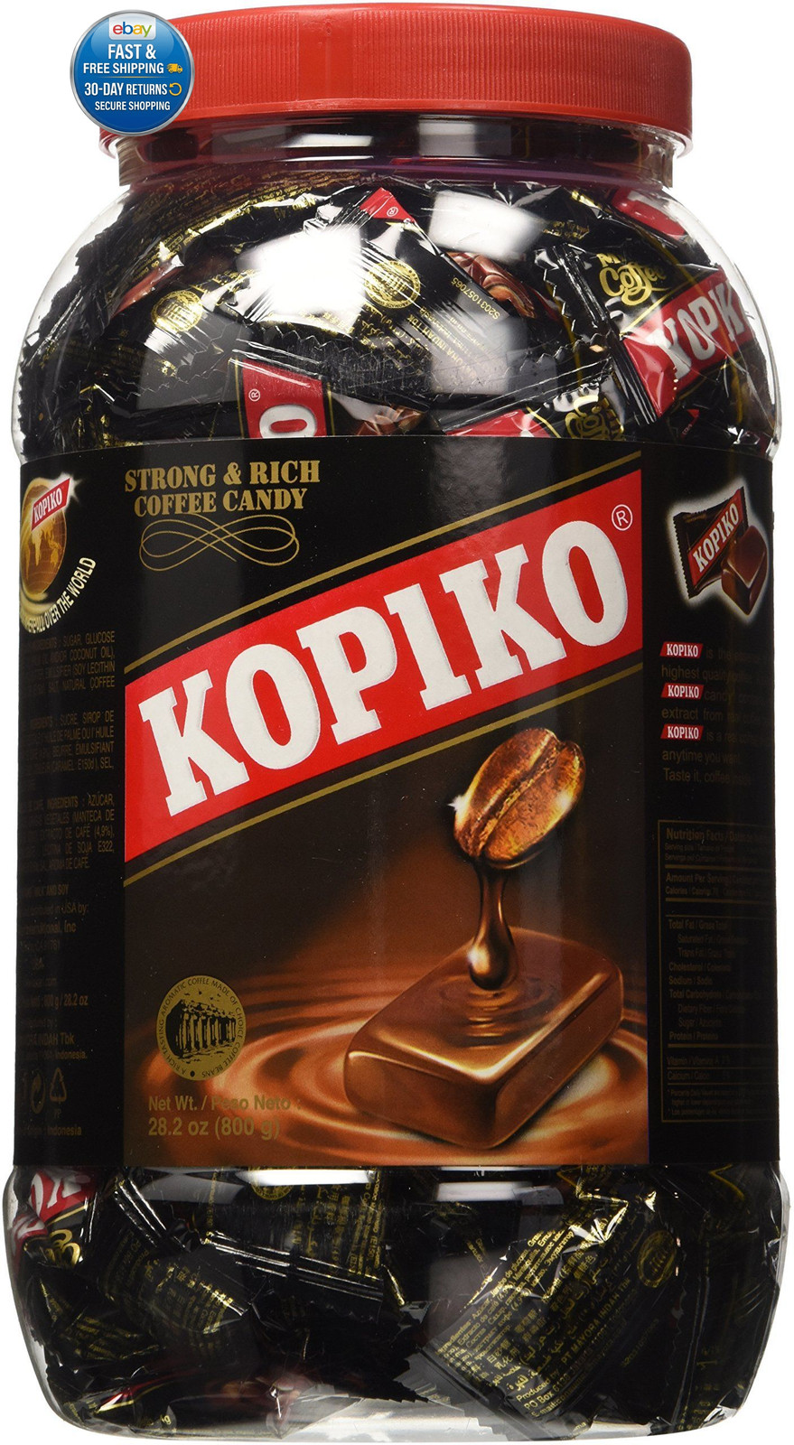 Coffee Candy – Bold-Tasty Hard from 28.2 Ounce (Pack of 1)