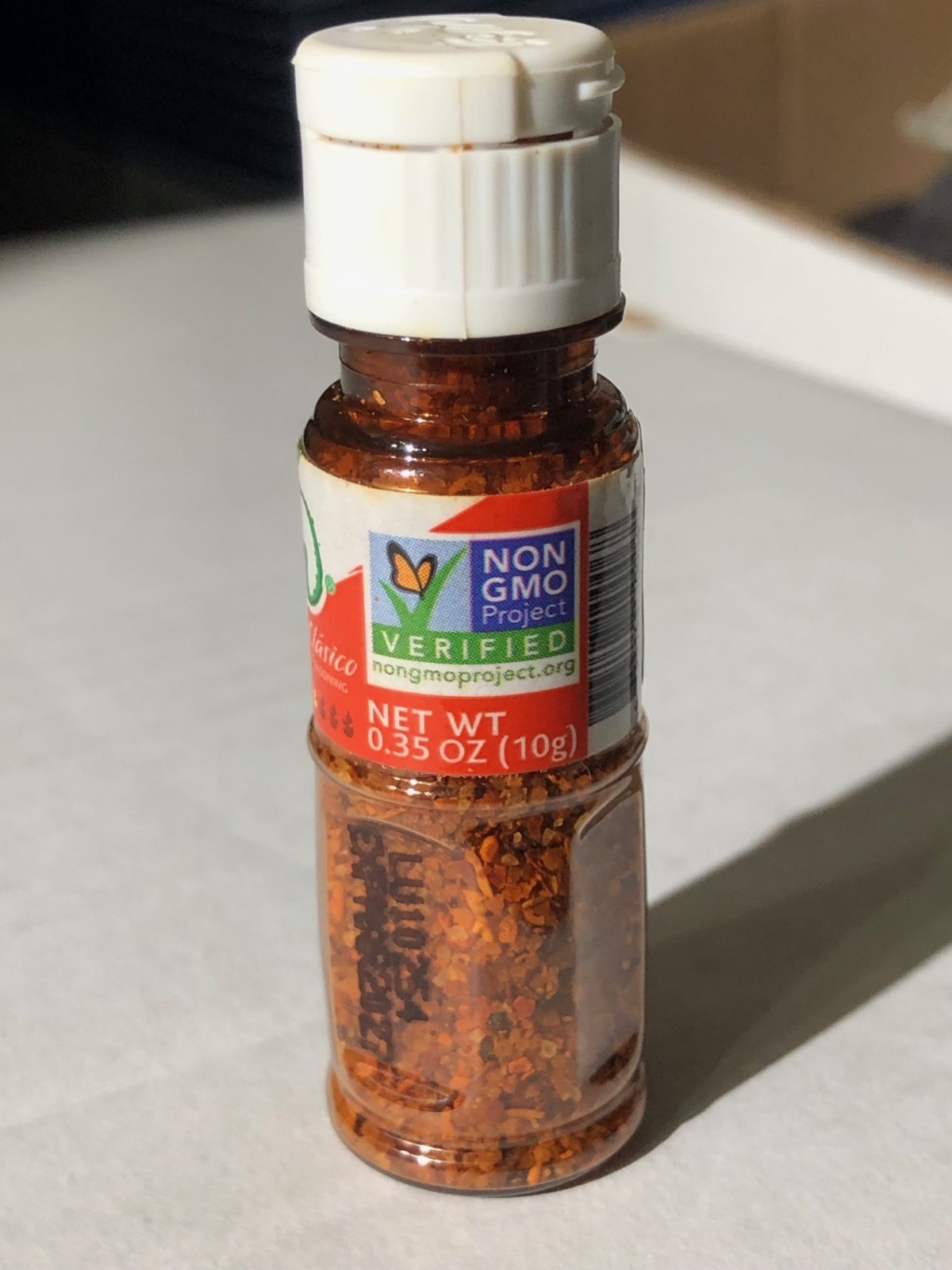 EACH TAJIN MINI w/ LIME CLASSICO FRUIT AND SNACK SEASONING 0.35oz BOTTLE(D18)