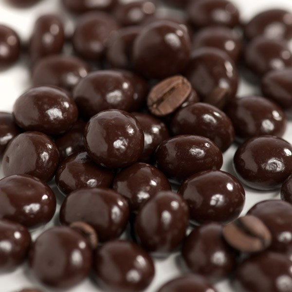 DARK CHOCOLATE COVERED ESPRESSO COFFEE BEANS, 2LBS