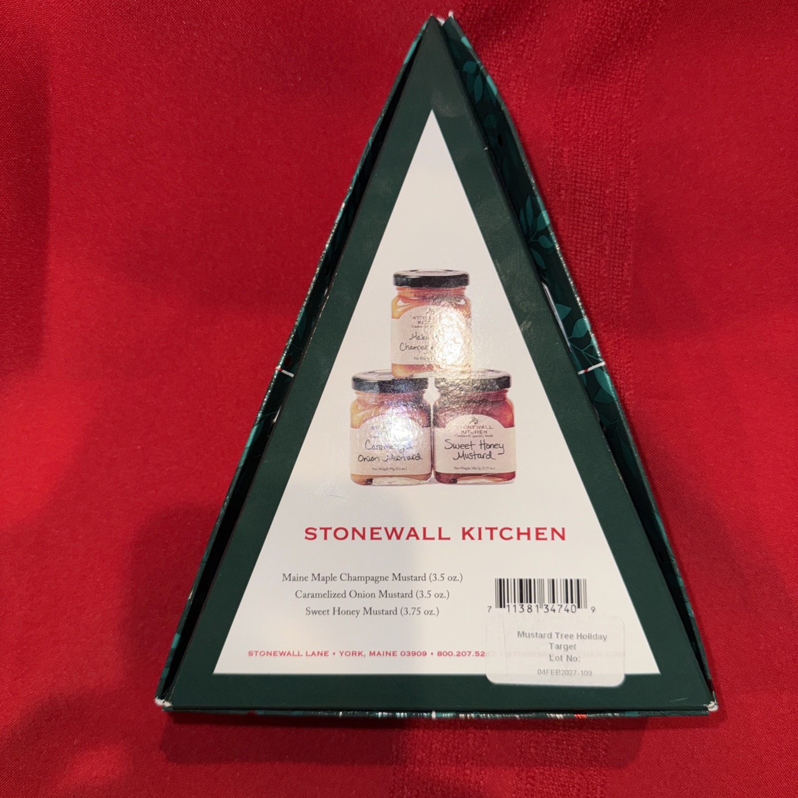Stonewall Kitchen 3 Piece Mustard Gift Collection, New, exp February 2027