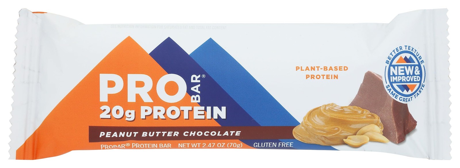 Probar Bar Base Protein Peanut Butter, 2.46 oz 1 Count (Pack of 1)