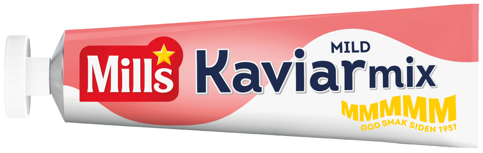 Norwegian «Mills Mild Kaviar Mix», 175 g. tube. Caviar from Norway w/mayonnaise
