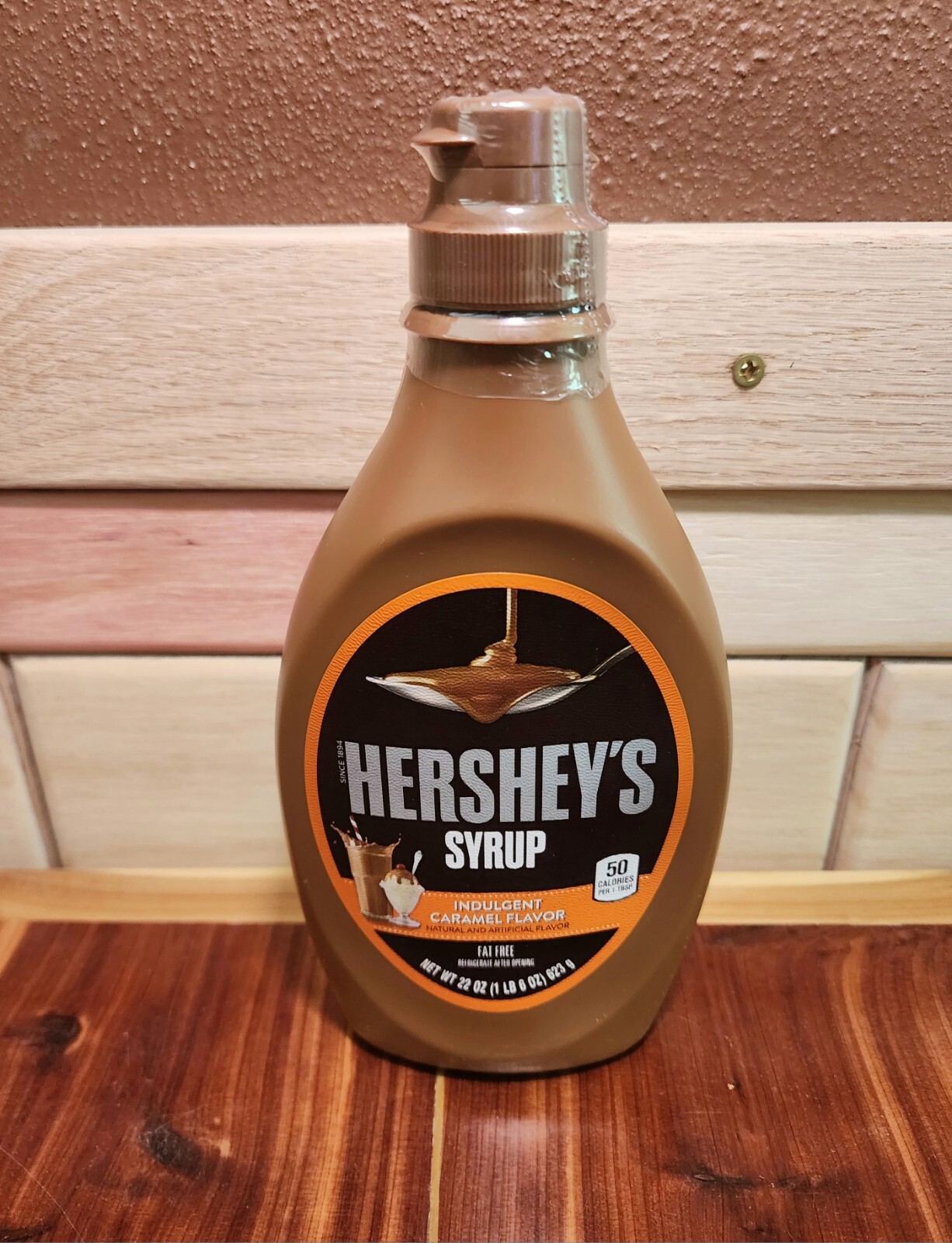 Hershey’s CARAMEL Flavor Syrup 22 Oz Bottle