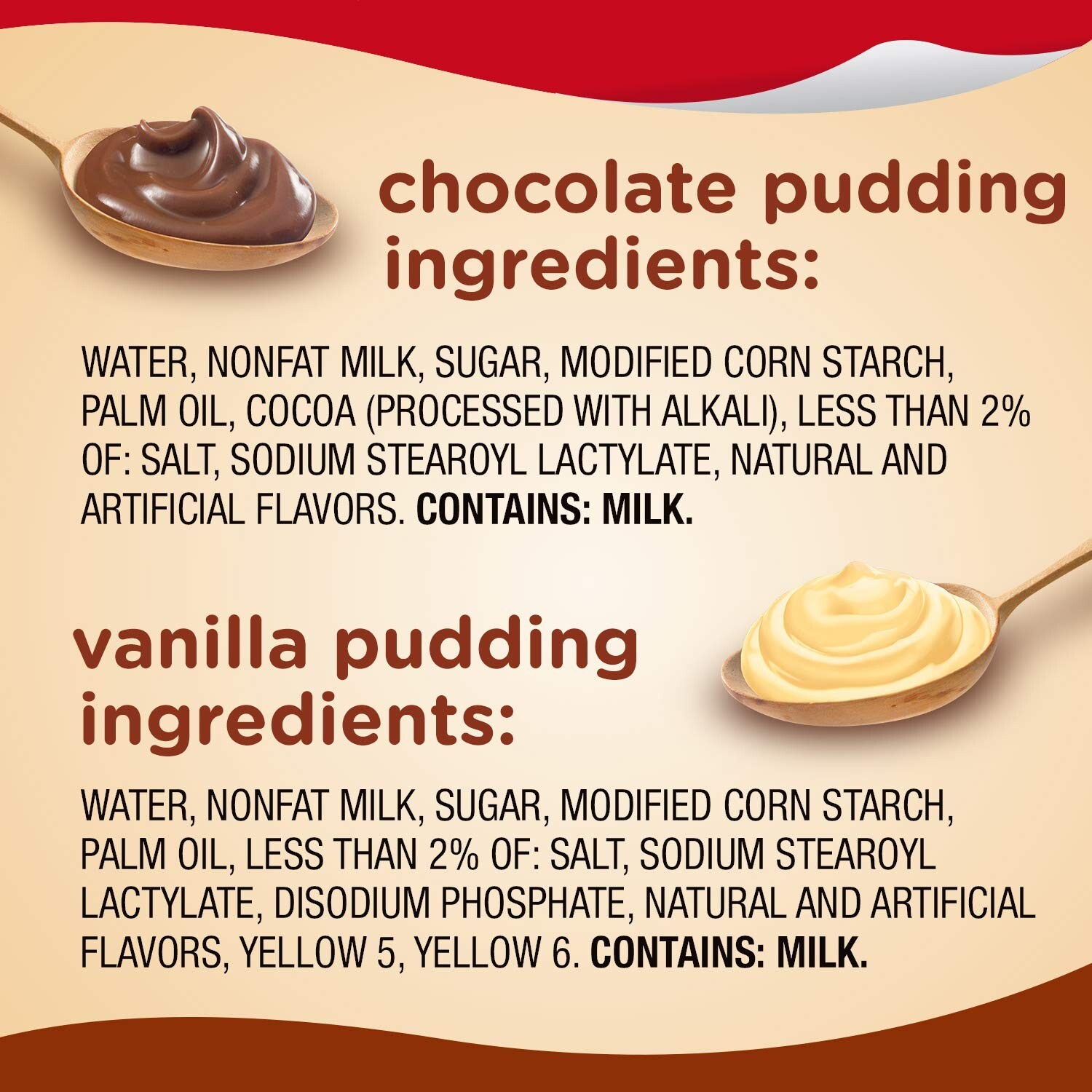 Chocolate and Vanilla Flavored Pudding Cups Family Pack 12 Count Pudding Cups