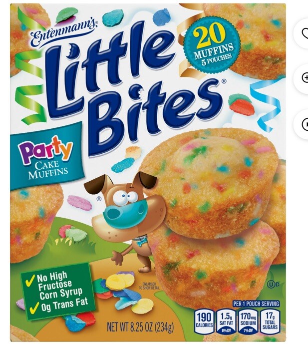 Entenmann’s Little Bites Party Cake Mini Muffins, Fresh Dates