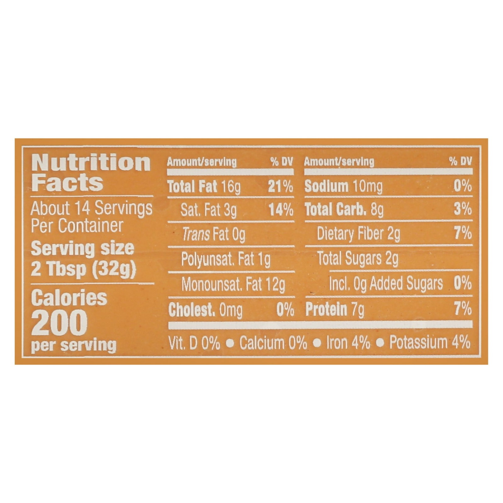 MaraNatha Organic Creamy No Sugar & Salt Peanut Butter Spread, 16 Oz