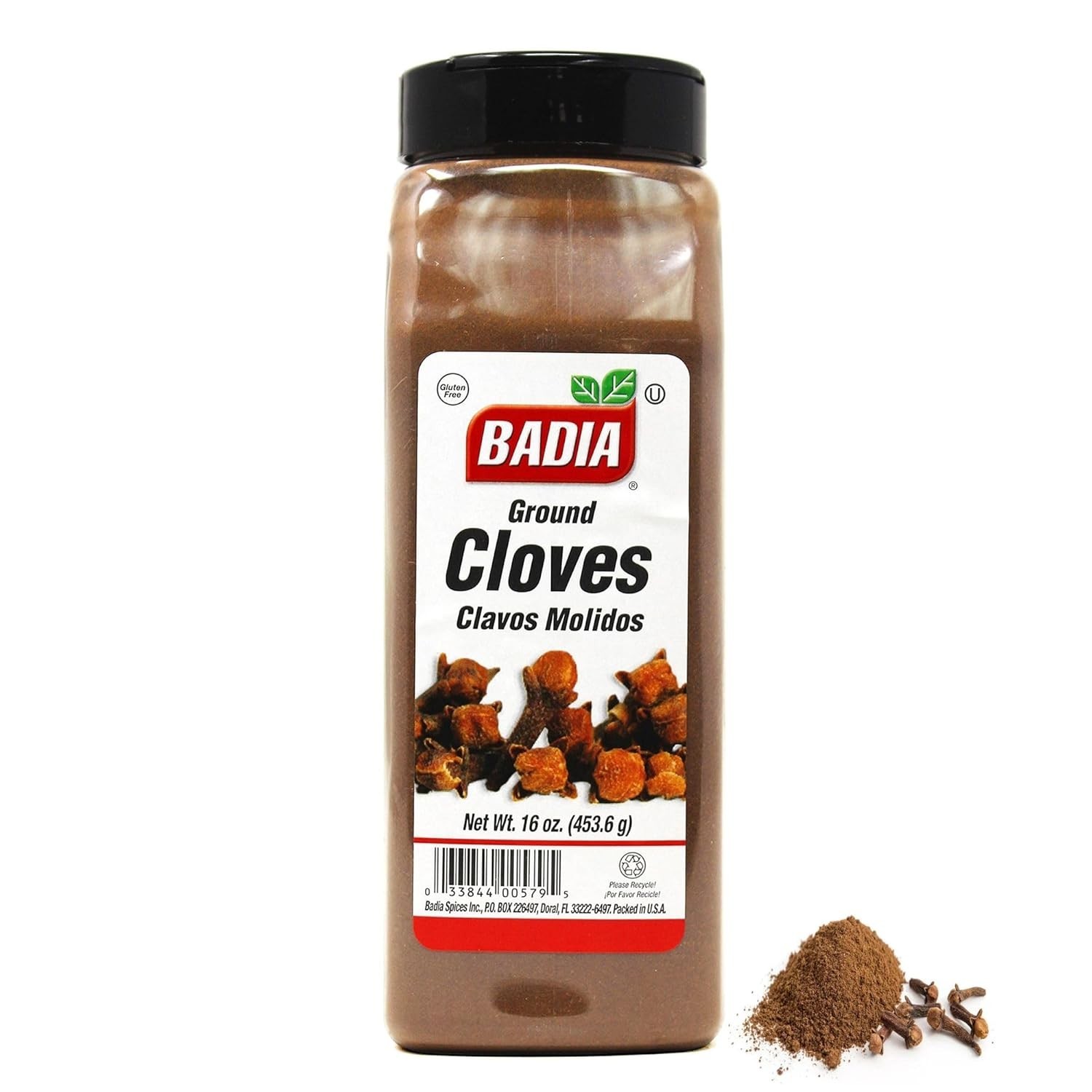 Ground Cloves 16 oz Premium Spice for Baking Cooking & Beverages Badia