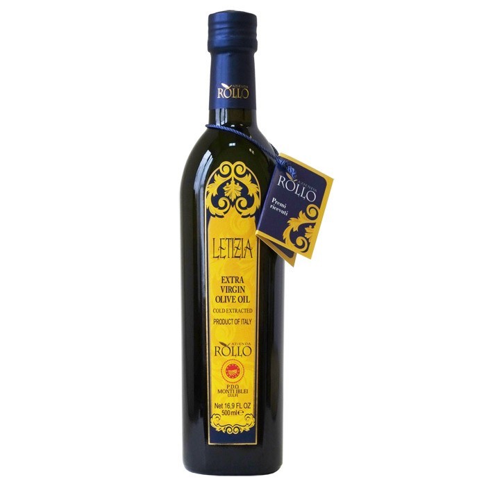 Letizia D.O.P. Extra Virgin Olive Oil – Premium Sicilian Cold Extracted 500ml