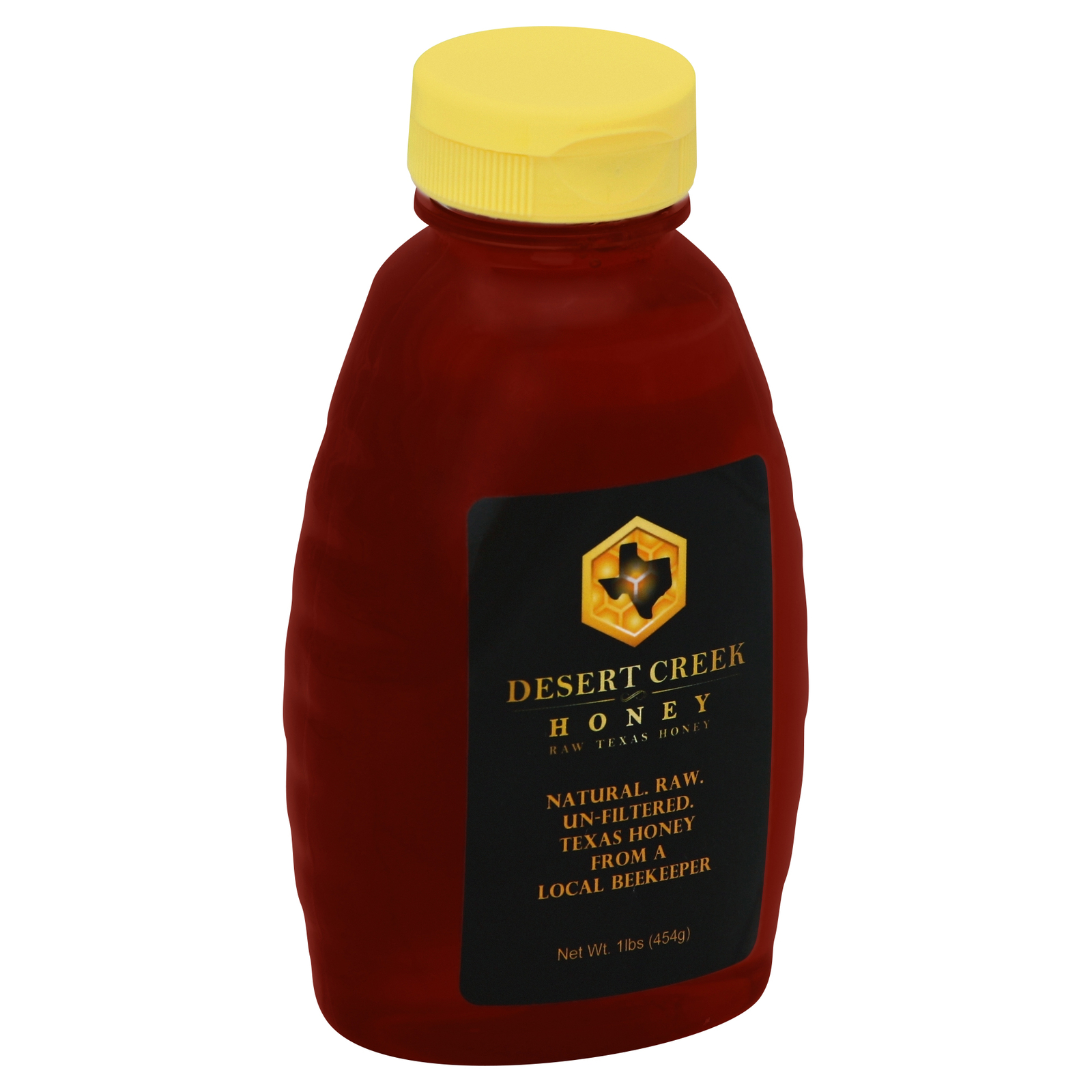 Desert Creek Honey LLC Raw Texas Honey 16oz Pack of 6