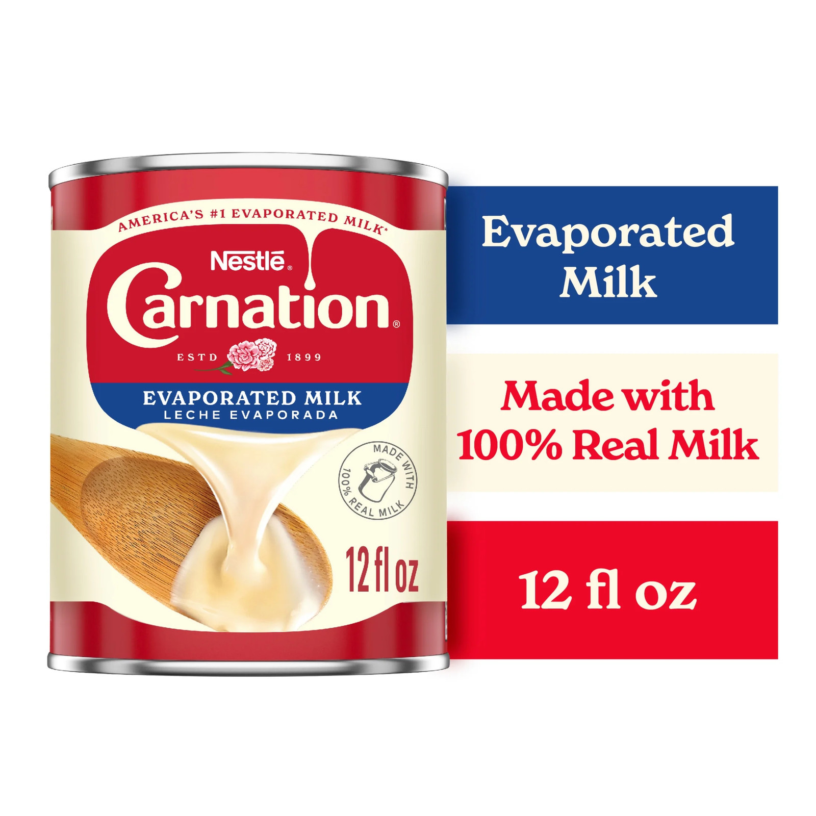 (8 Pack) Nestle Vitamin D Added Evaporated Milk for Easter Baking, 12