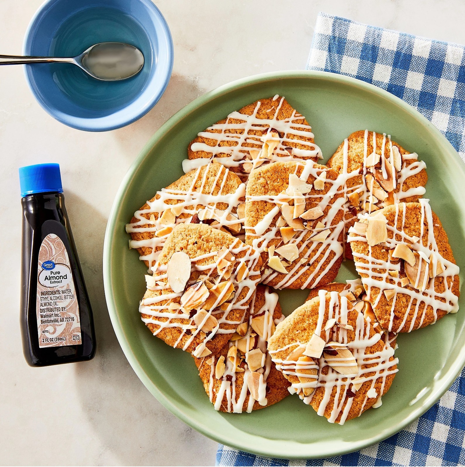 Great Value Pure Almond Extract, 2 fl oz Bottle