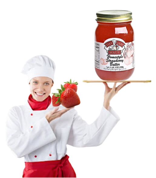 Strawberry Jam Varieties Homestyle~Jam 16oz 1 Pint All Natural Ingredients