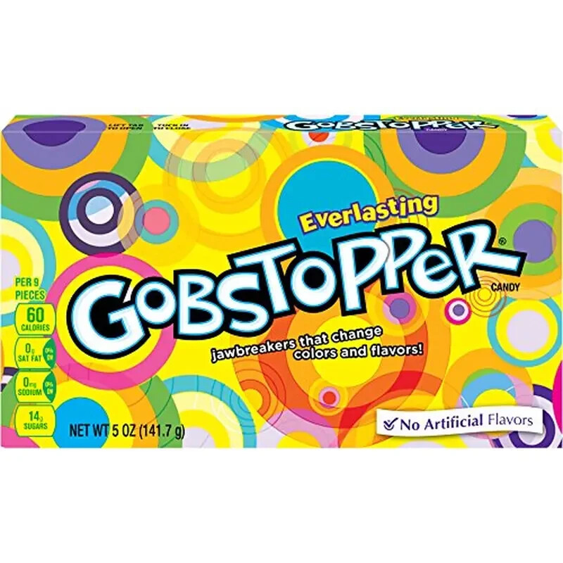 Gobstopper Candy Theater Box, 5 Ounce, Pack of 12