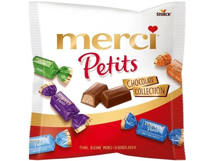 Storck Merci Petits CHOCOLATE COLLECTION – Bag 125g / 4.4oz