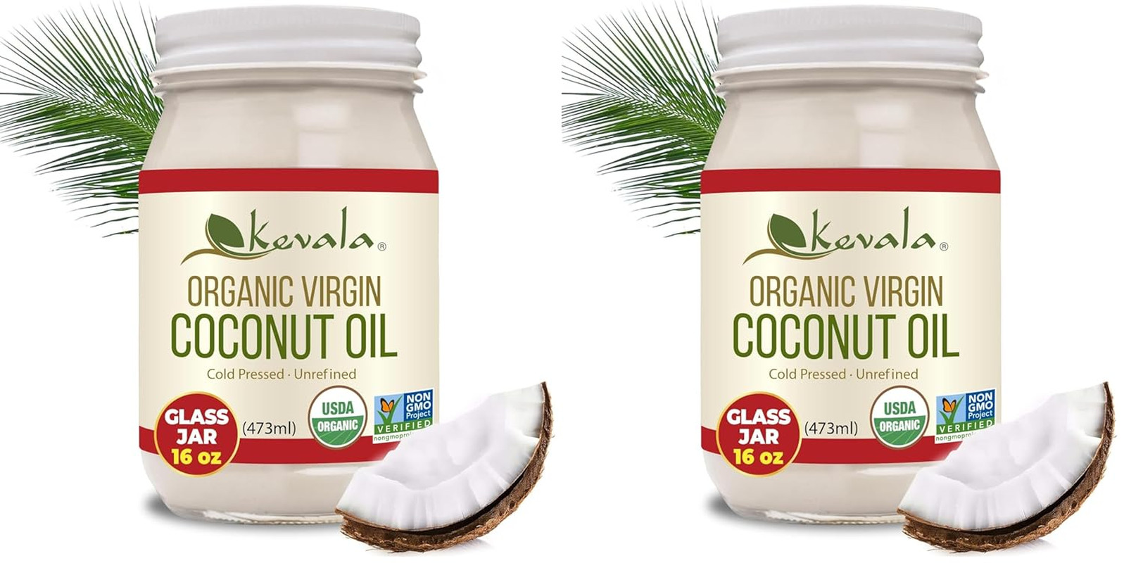 Organic Coconut Oil – Great for High-Heat Cooking and Baking at Home, Ideal for