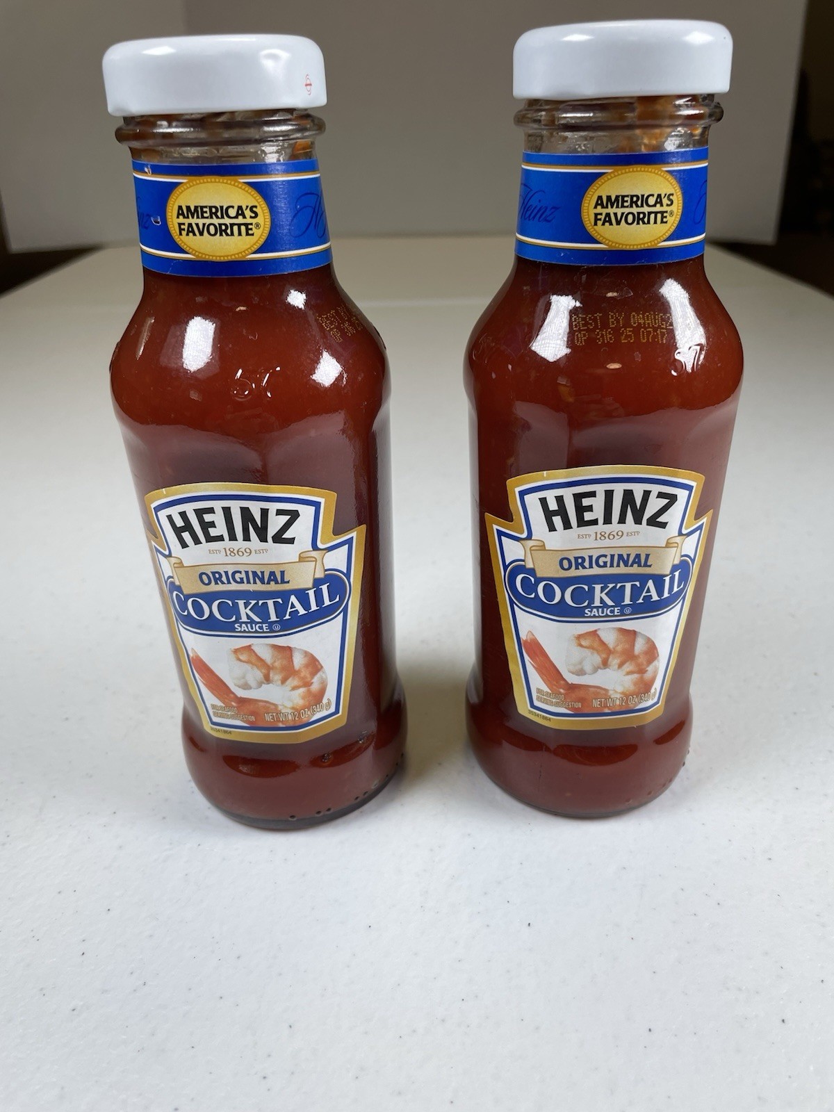 Lot of 2 Heinz Original Cocktail Sauce 12 oz Bottle NEW – Date 08/04/2027 FRESH