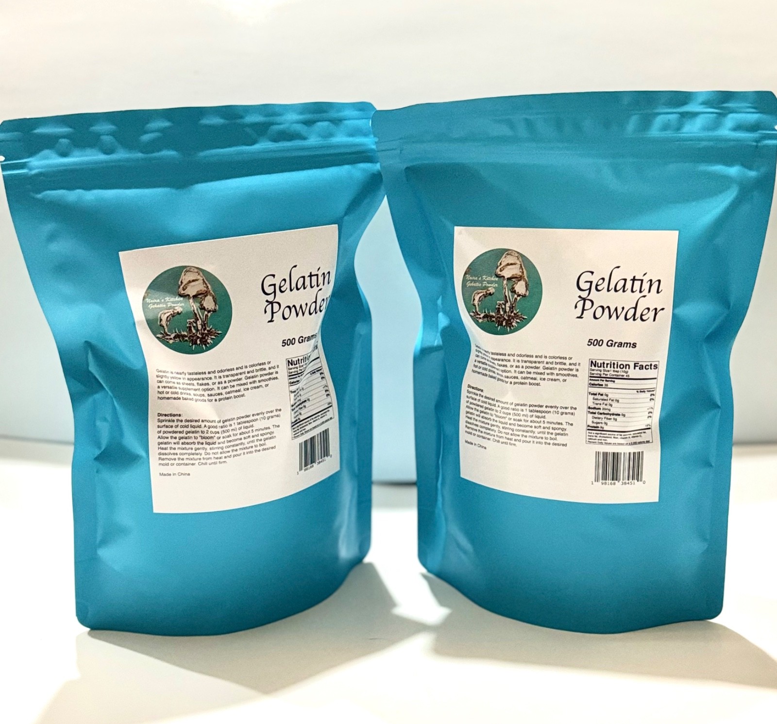 Christmas Deal 500 Grams Gelatin Powder CakeFood 270 Bloom Mousse Jello Jelly