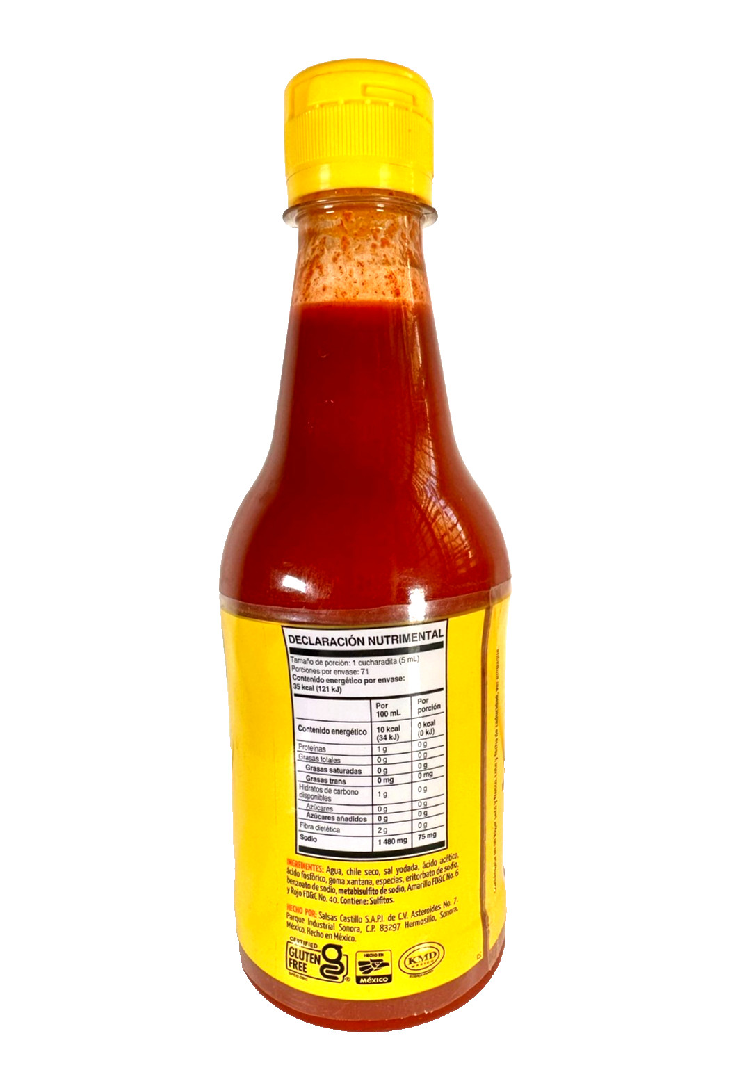 Salsa Picante SONORA Chile de Arbol 355ml/ 12 Fl oz