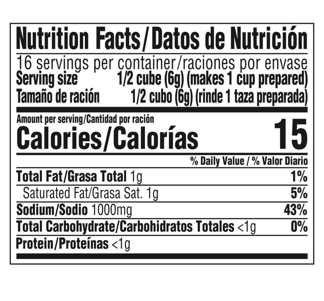4 Pack – Knorr Shrimp Flavor Bouillon Cubes 2.5 oz x 8 cubes. Caldo De Camaron