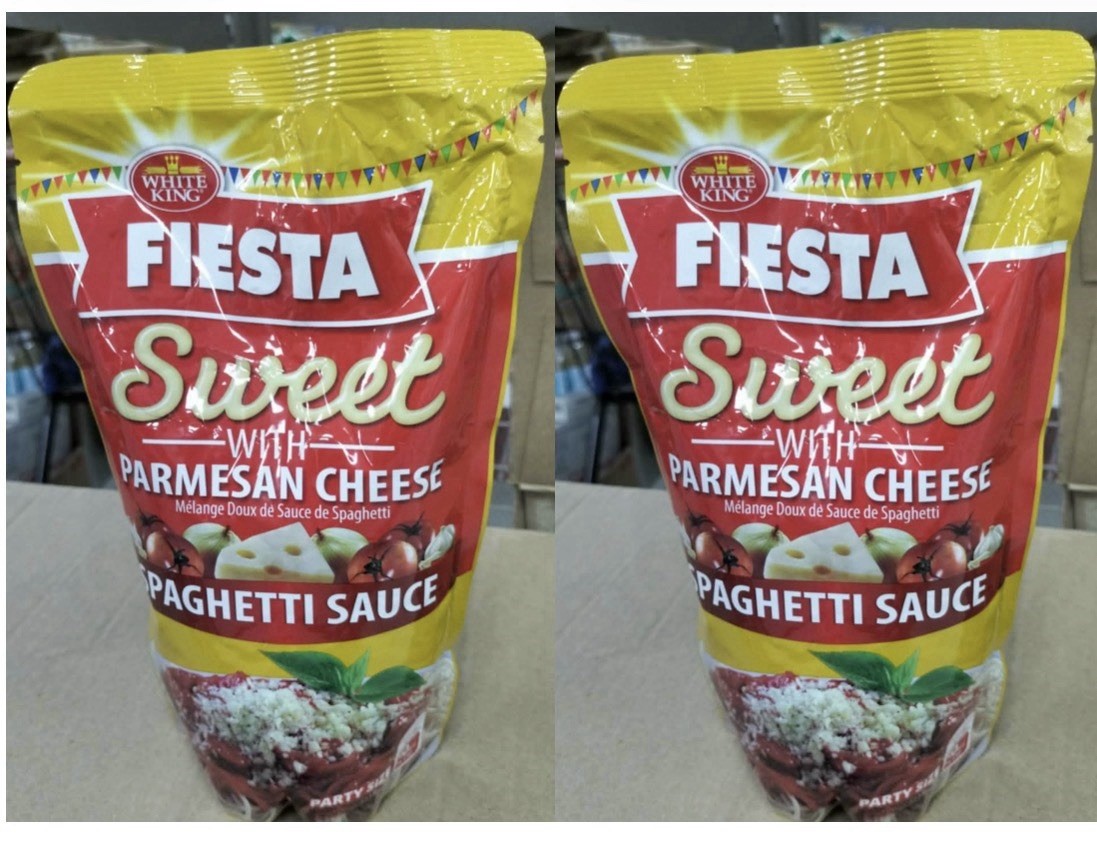 Fiesta Spaghetti Sauce Sweet w/ Parmesan Cheese (Lot Of 2) party size