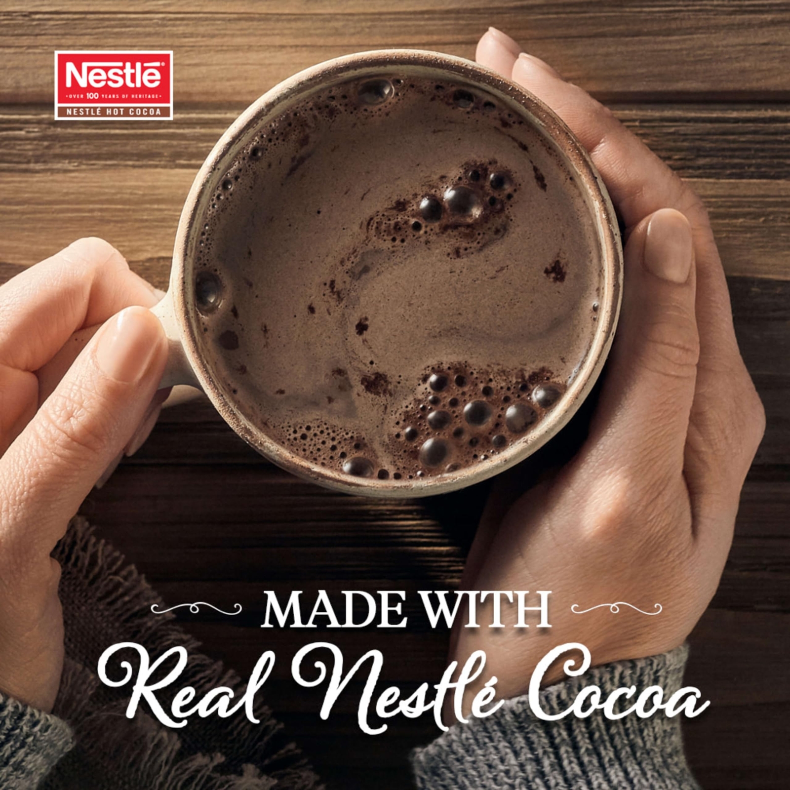 Nestle Hot Cocoa Milk Chocolate 60 Pack Single Serve Sachets Caffeine Free
