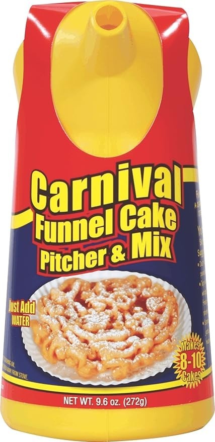 , Carnival Funnel Cake Pitcher & Mix Search by: Search on ebay Search on Walmart