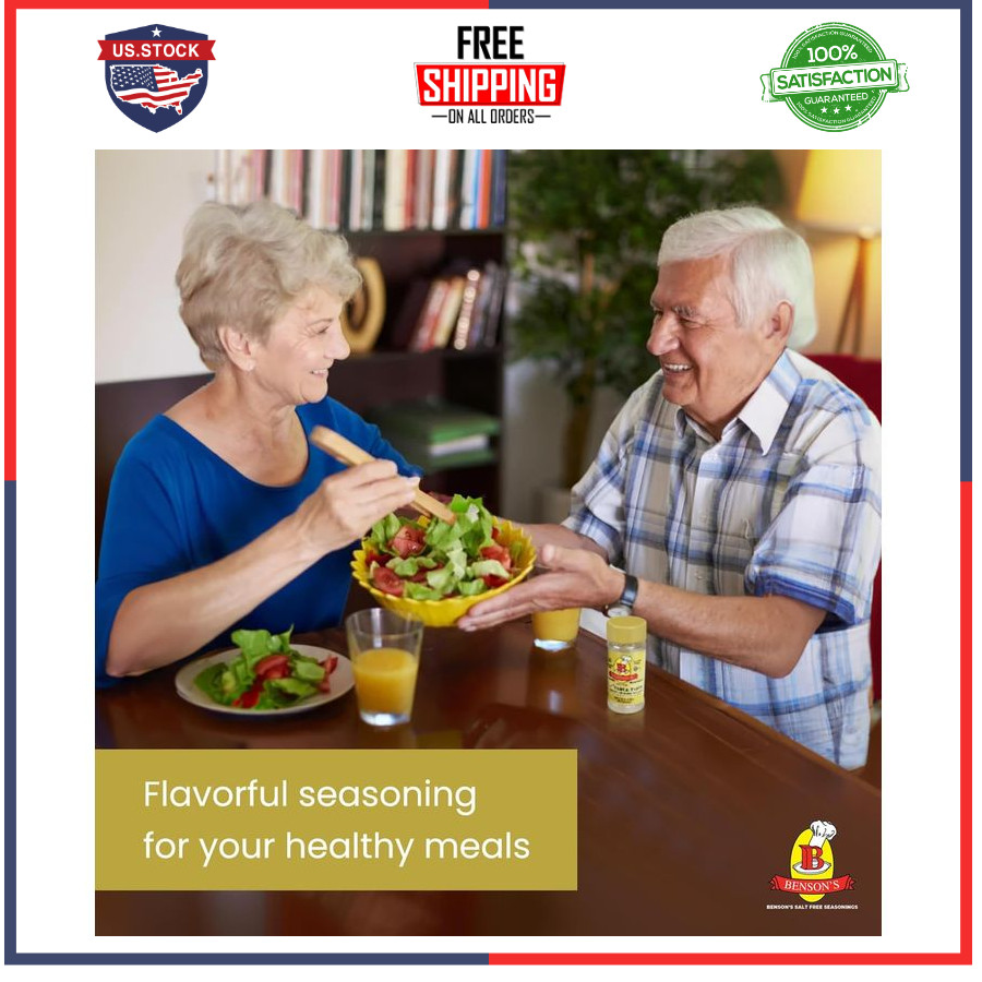 Benson’s Table Tasty Salt Substitute No Sodium Seasoning 3oz