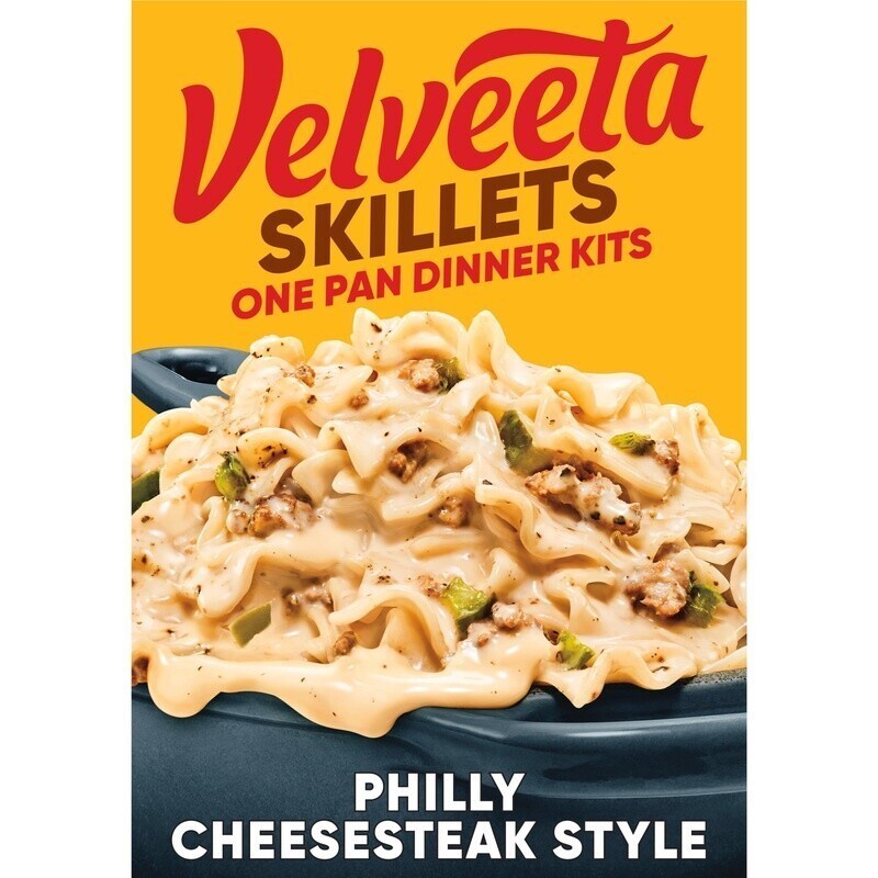 Philly Cheese Steak Pasta Dinner Kit 4 Pack One Pan Meal Ready 20 Min 12.2oz Box
