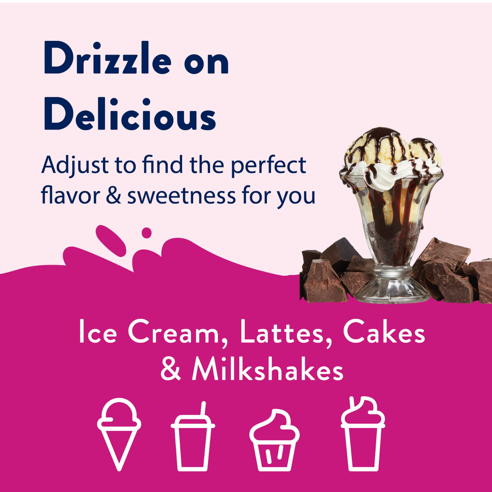 Jordan’s Skinny Mixes, Double Fudge Sauce, Zero Calories,12 fl oz