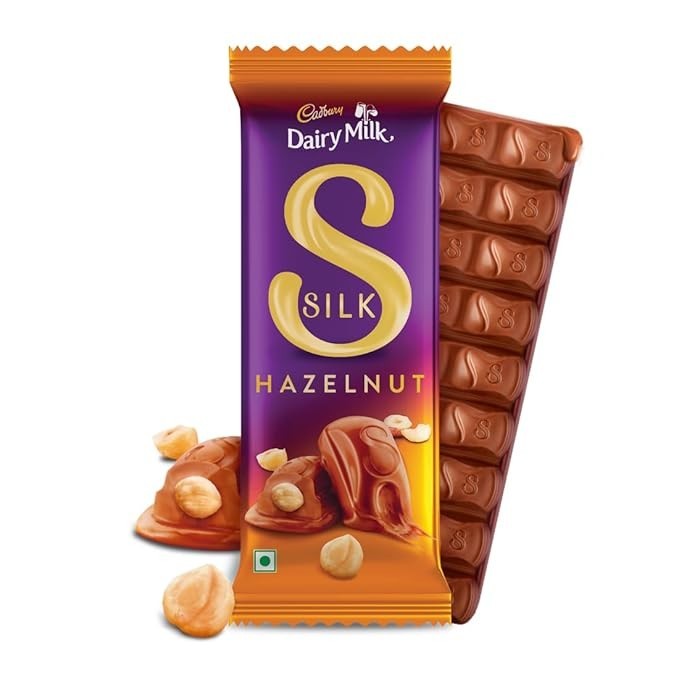 Cadbury Dairy Milk Silk Hazelnut Chocolate Bars,143 Grams | Pack of 5