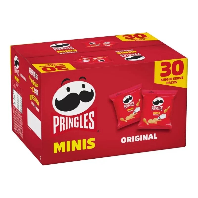 Pringles MINIS Original Flavour Potato Chips 19g X 30/ Pack 品客 洋芋片 MINIS 經典原味