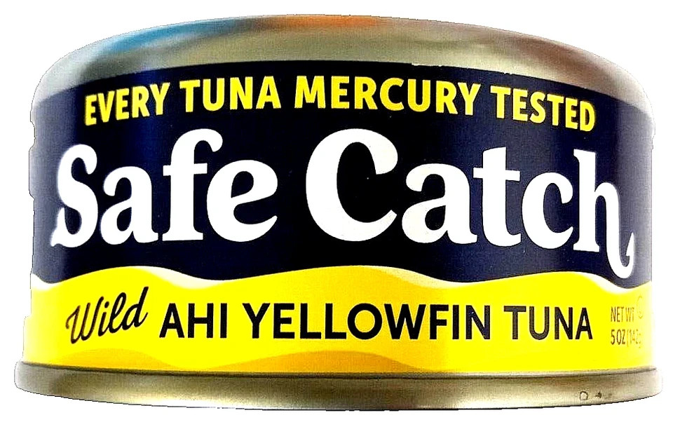 Safe Catch Wild Ahi Yellowfin Tuna Fish Steak 6 x 5 Oz Cans EXP 11/2027