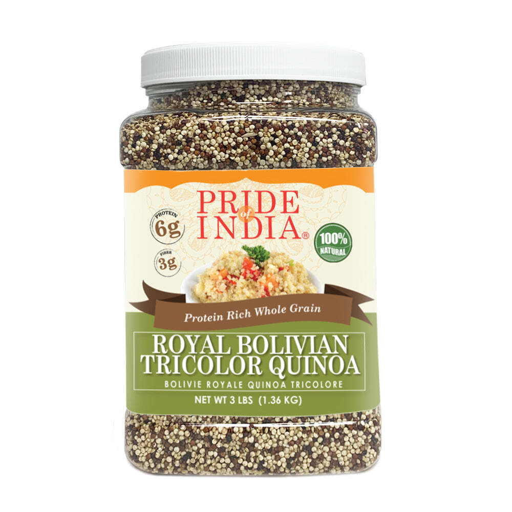 Three Color Quinoa – Protein Rich Whole Grain Jar