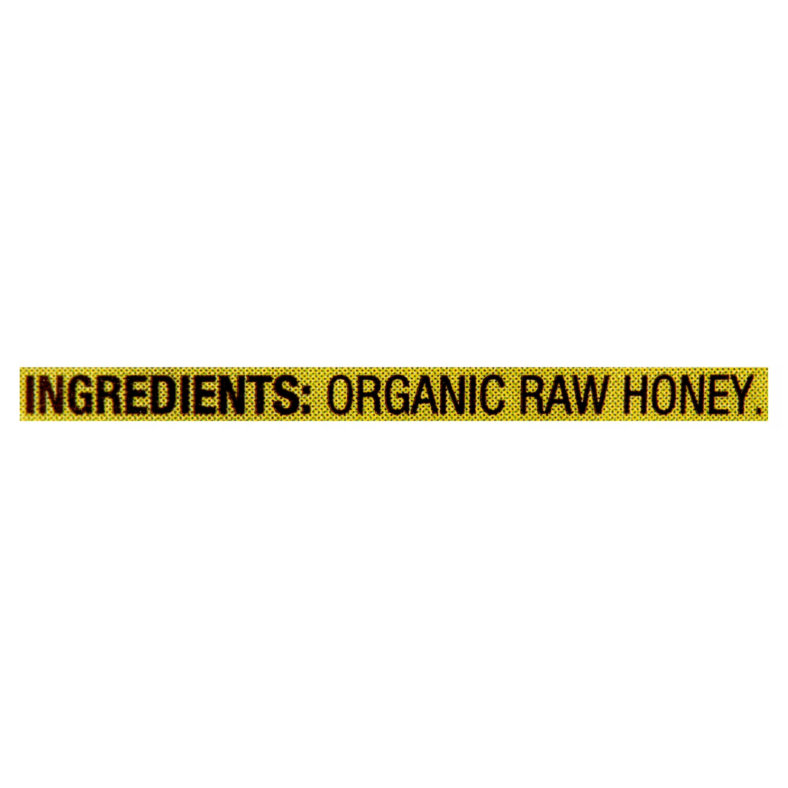 Great Value Organic Strained Raw Honey, 16 oz
