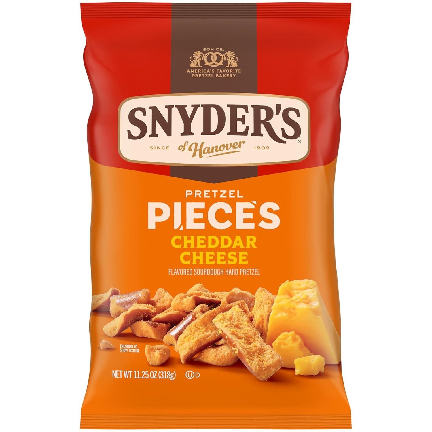Snyder’s of Hanover Pretzel Pieces, 11.25 Oz (Available in 4 Flavors)