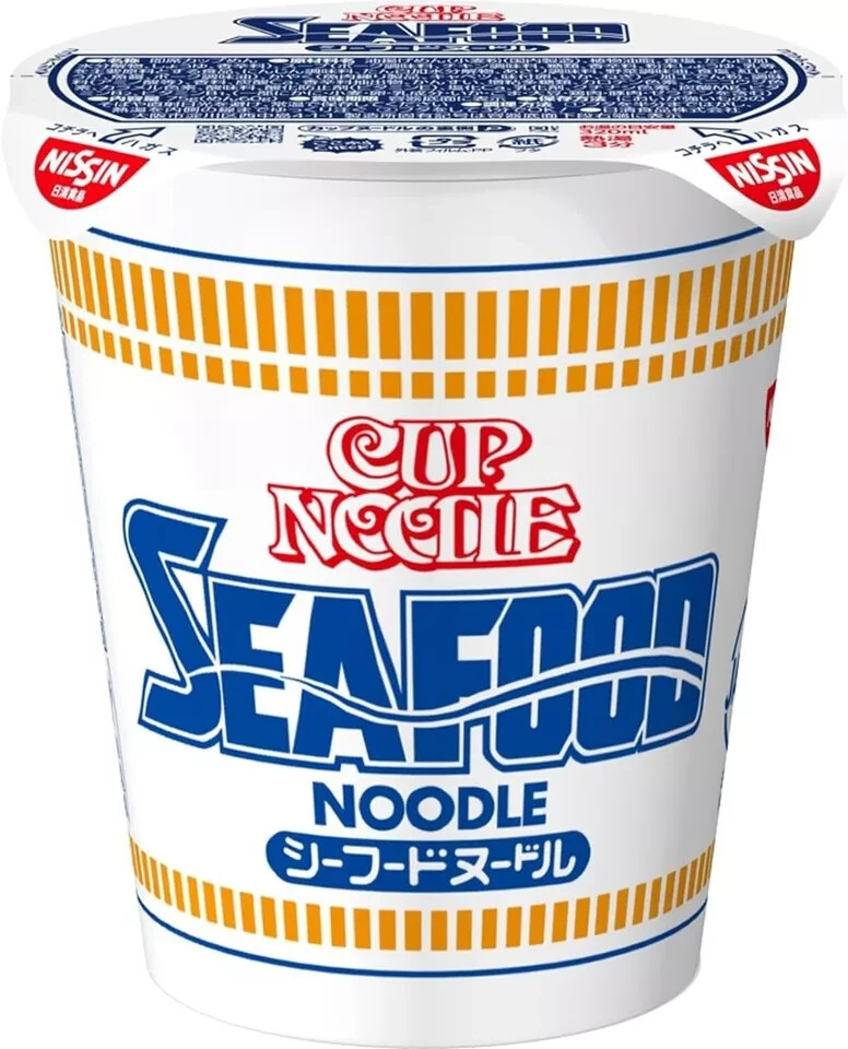 NISSIN CUP NOODLE SEAFOOD 75G X 12 PIECE 1 PACK INSTANT RAMEN NOODLES BRAND NEW