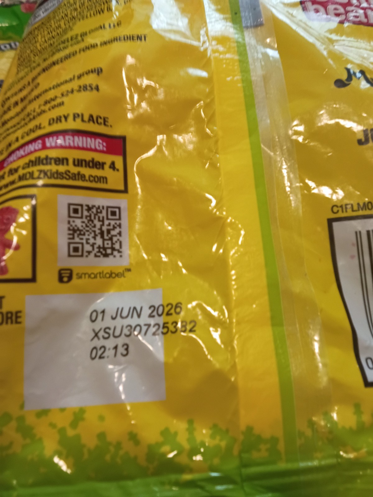 Sour Patch Kids Jelly Beans (3) & Glow-Ups (1) BB 5/2026 & 6/2026
