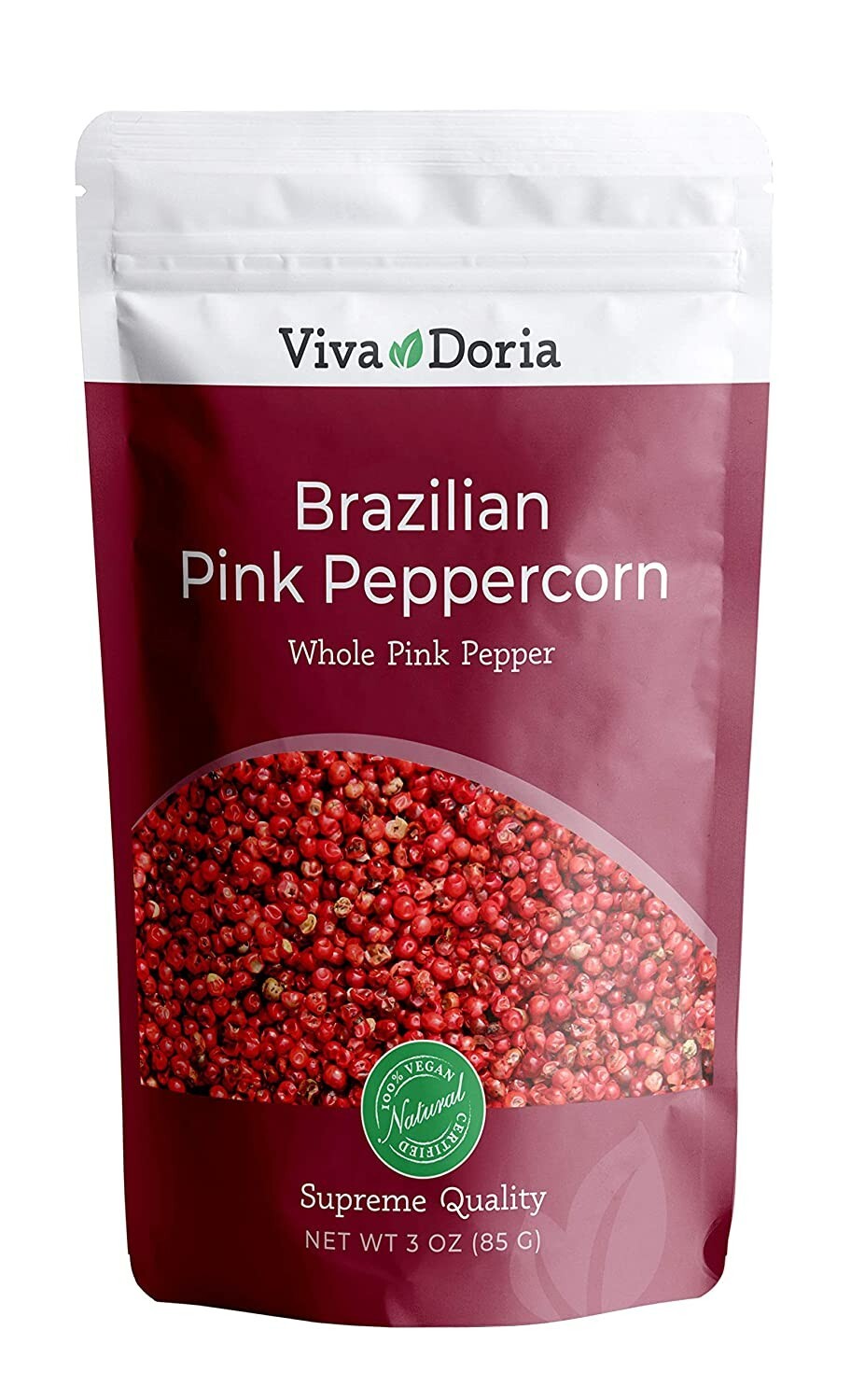 Viva Doria Brazilian Pink Peppercorns, 3 Oz