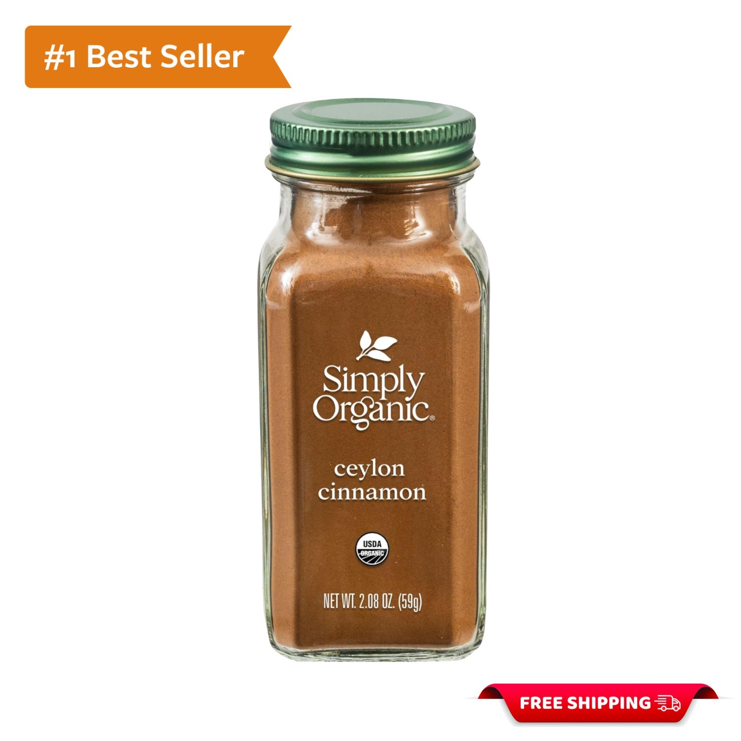 2.08 Oz Organic Ceylon Cinnamon – , Kosher Certified, and Flavorful