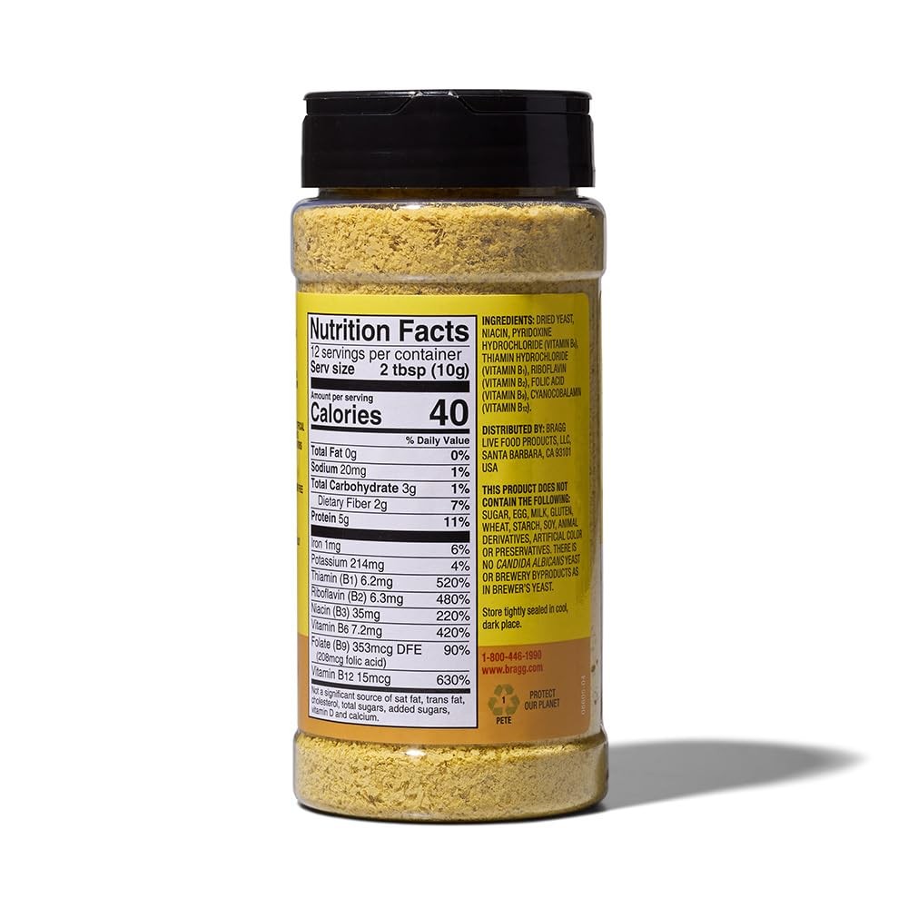 Bragg Premium Nutritional Yeast Seasoning 4.5 Ounce (Pack of 1)
