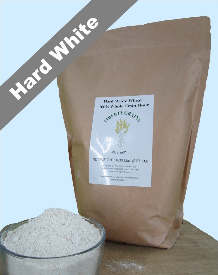 100% Whole Grain Hard White Wheat Bread Flour ( 6.33 lbs ) – Family Farm Direct