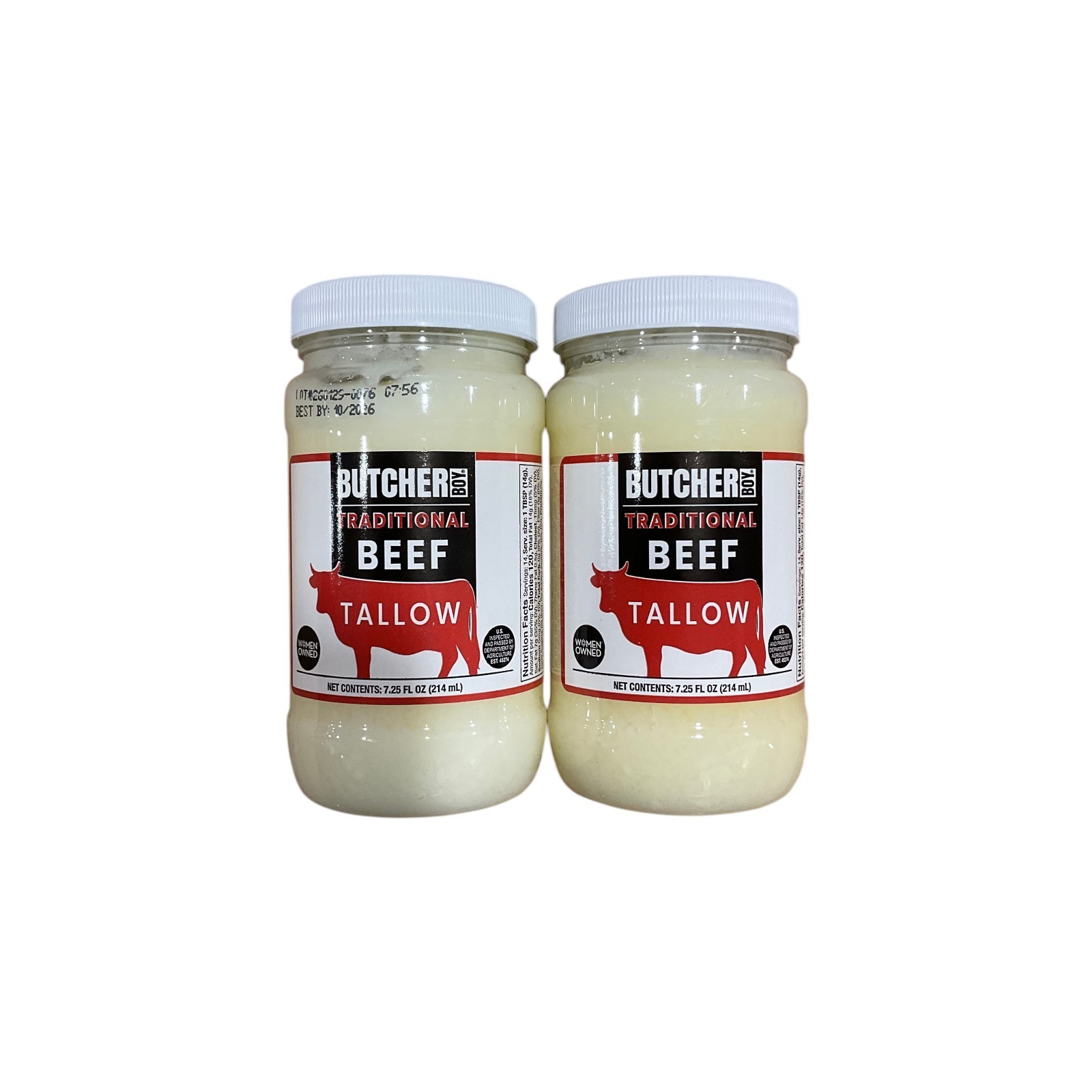 Traditional Beef Tallow Butcher Boy – 2x 7.25fl.oz/214ml – 10/ 2026