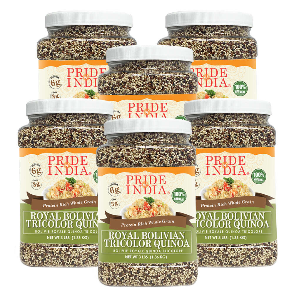 Three Color Quinoa – Protein Rich Whole Grain Jar
